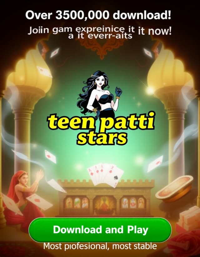 Teen Patti Stars Apk Banner